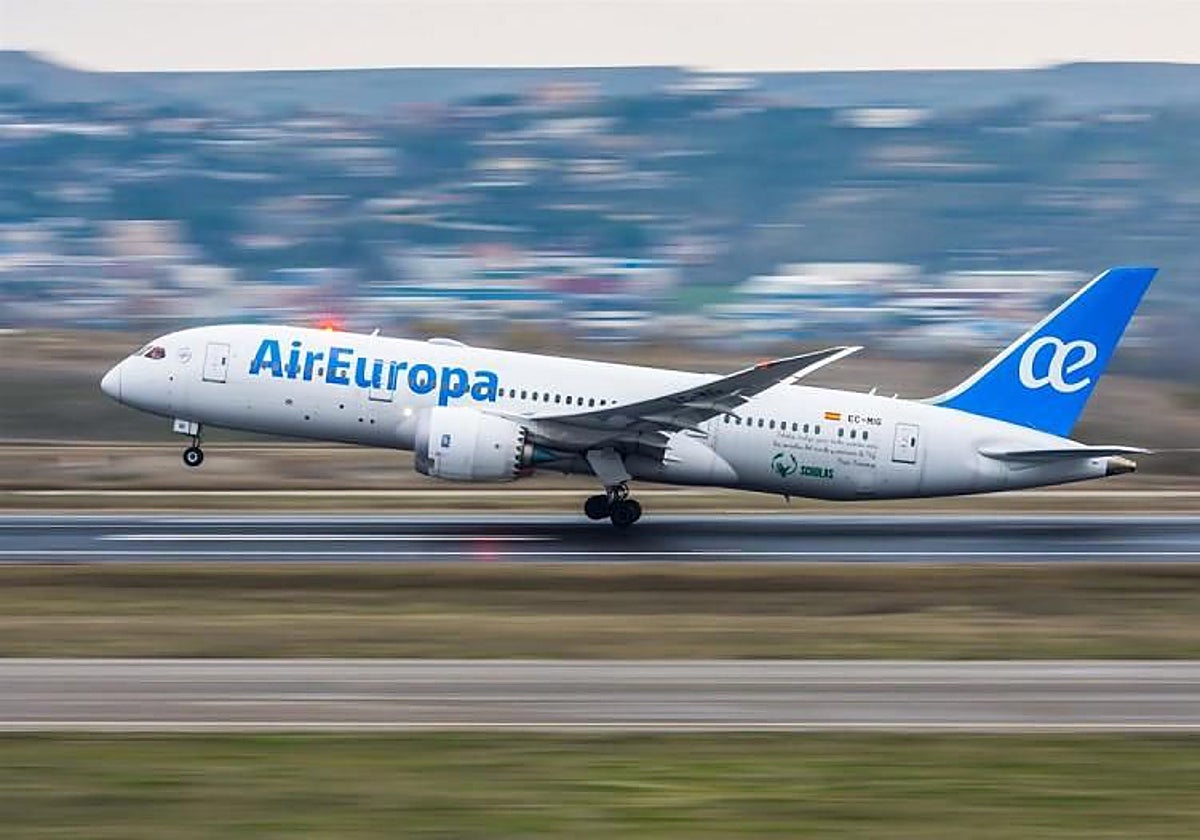 Un avión de Air Europa