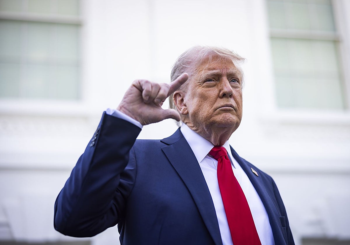 El presidente de Estados Unidos, Donald Trump