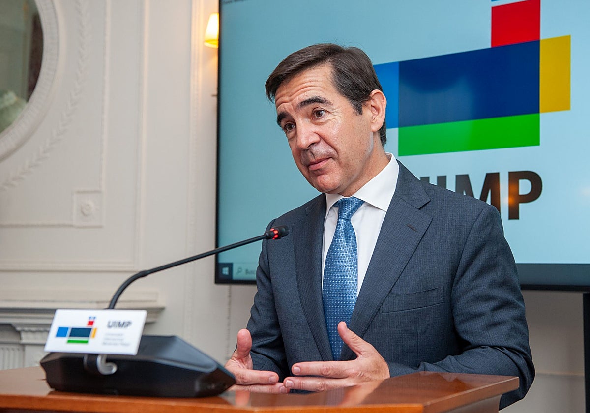 El presidente de BBVA, Carlos Torres.