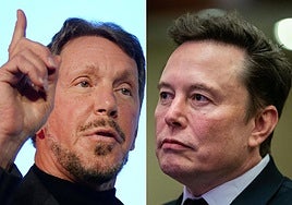 Elon Musk cede a Larry Ellison la corona de hombre más rico del mundo