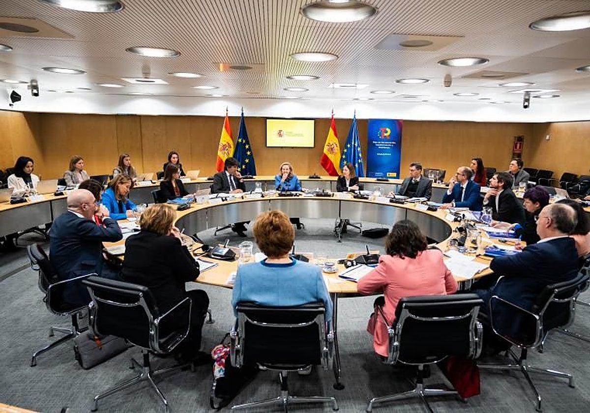 Reunión de la Comisión de Control Presupuestario del Europarlamento con el Gobierno en 2023