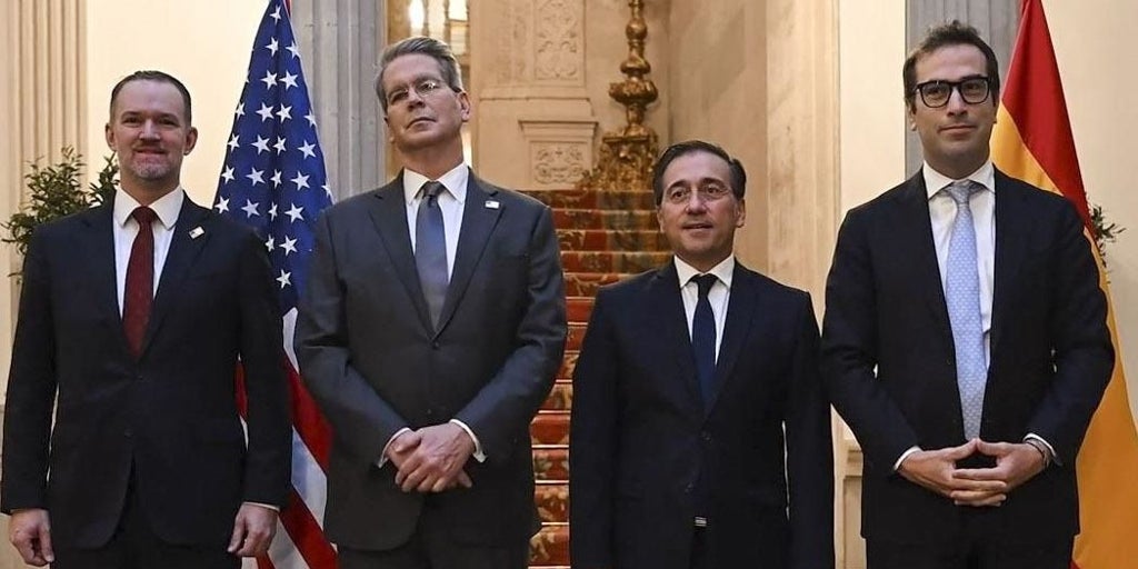 Cuerpo y Albares se reúnen con el secretario del Tesoro de EE.UU., de visita en Madrid para negociar con China