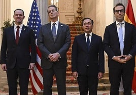 Cuerpo y Albares se reúnen con el secretario del Tesoro de EE.UU., de visita en Madrid para negociar con China