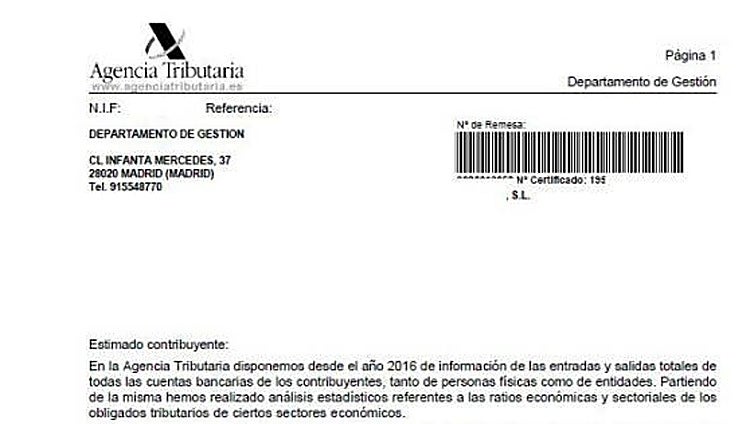Las 'cartas aviso' de Hacienda disparan un 70% los ingresos por ajustes voluntarios en las declaraciones fiscales