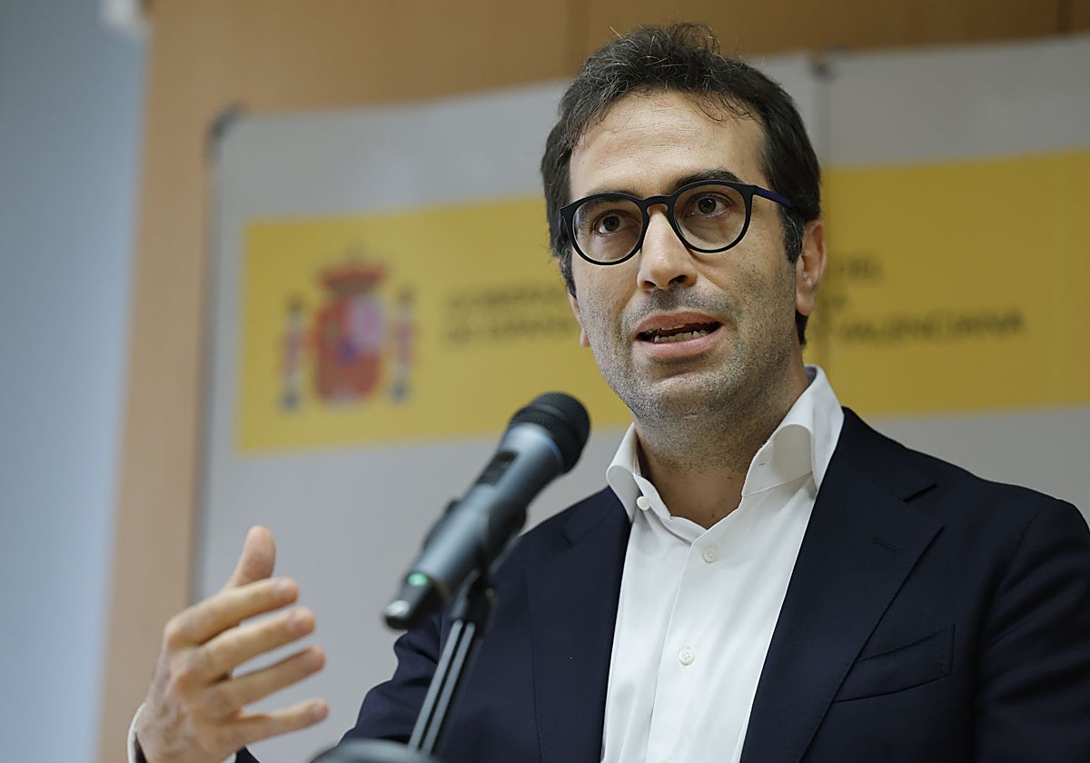 El ministro de Economía, Carlos Cuerpo