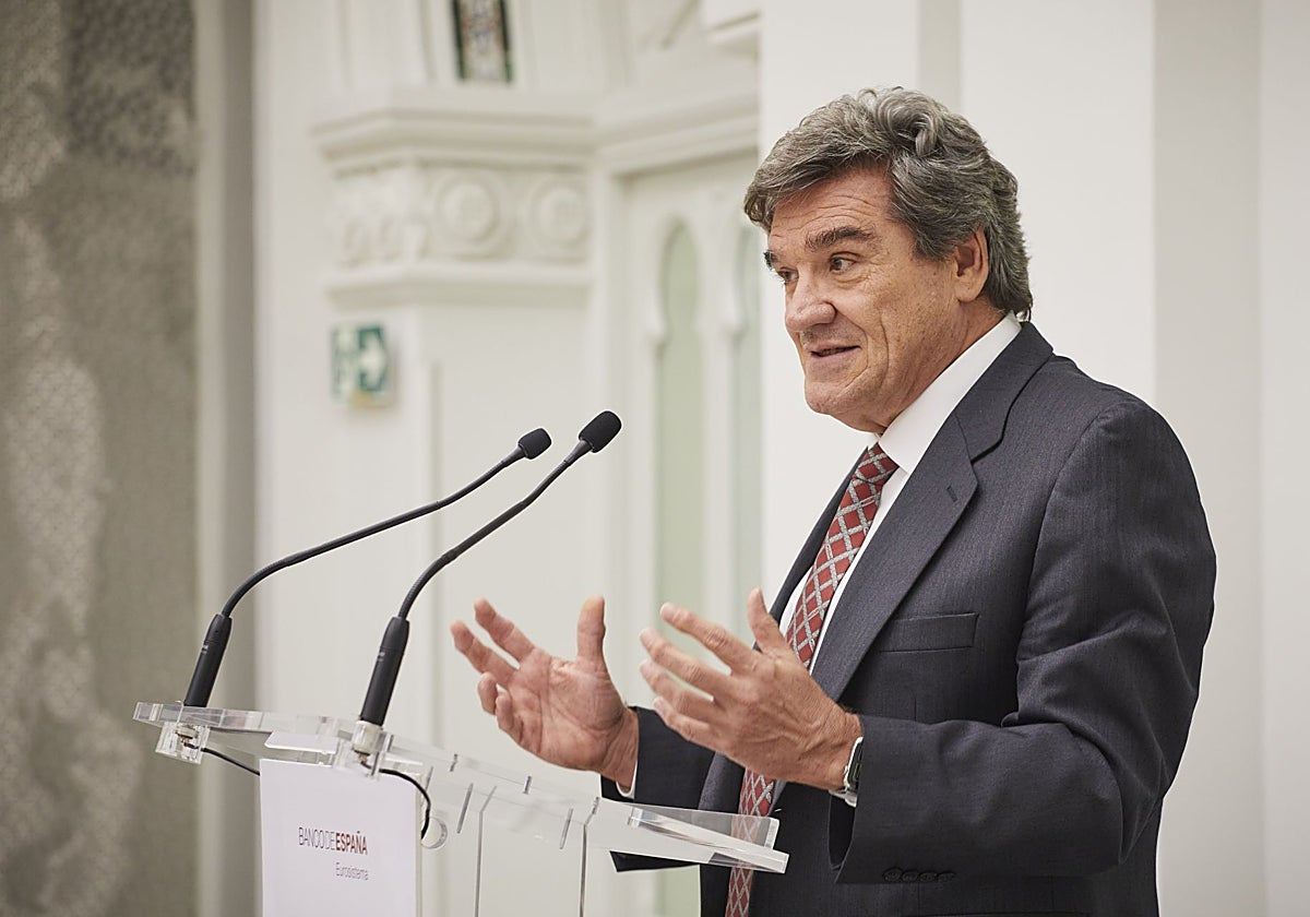 El gobernador del Banco de España, José Luis Escrivá