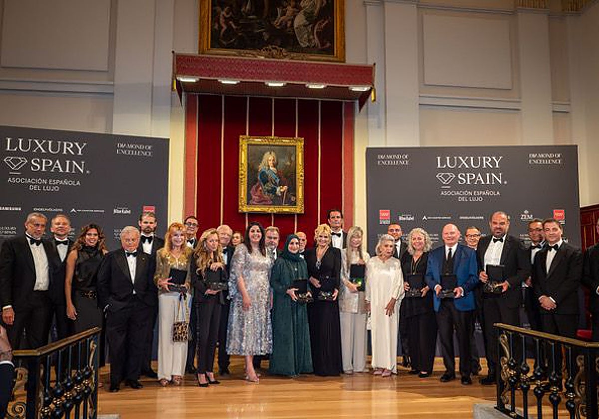 Participantes en la gala