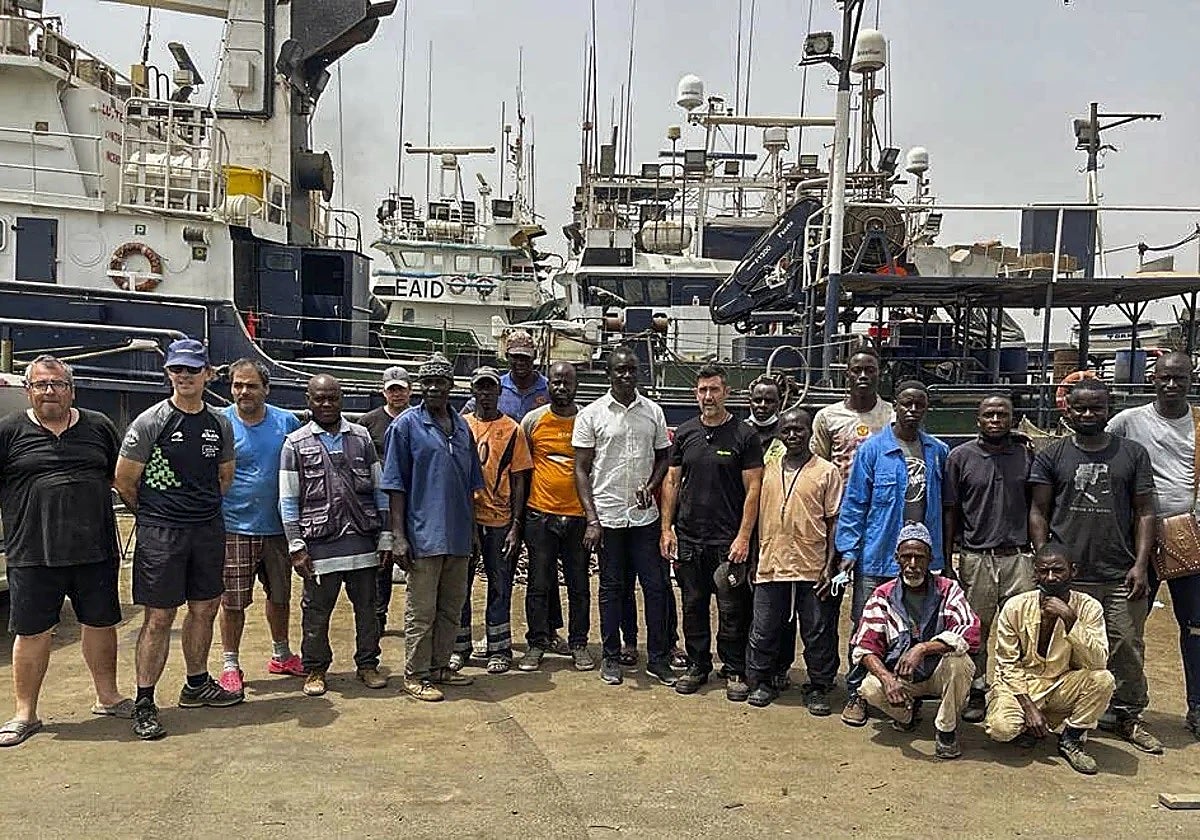 Parte de la flota de Dakartuna