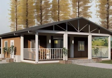 La casa prefabricada de Amazon con dos habitaciones, cocina abierta y baño completo por solo 24.000 euros