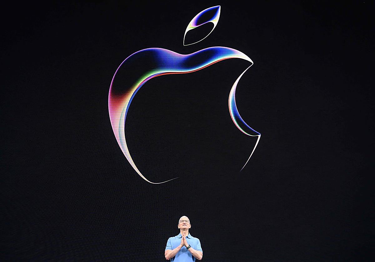 El CEO de Apple, Tim Cook, en la Conferencia Mundial de Desarrolladores