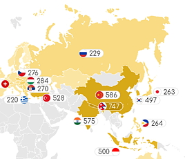 El mapa del mundo que muestra los años que se necesitan para comprar una casa en España y resto de países del mundo