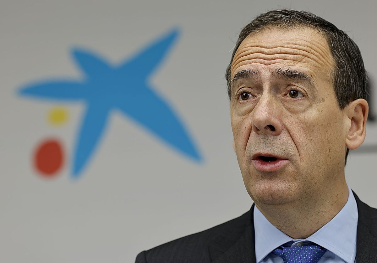El consejero delegado de Caixabank, Gonzalo Gortázar