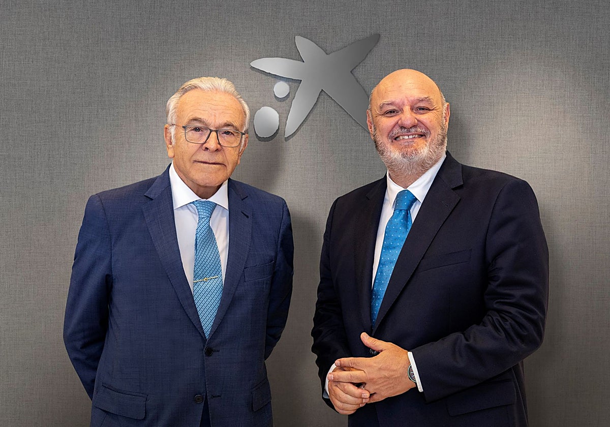 Isidro Fainé y José María Méndez