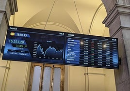 El Ibex 35 vuelve a marcar un máximo histórico y roza los 16.400 tras el acuerdo en EE.UU. que reabre su Gobierno