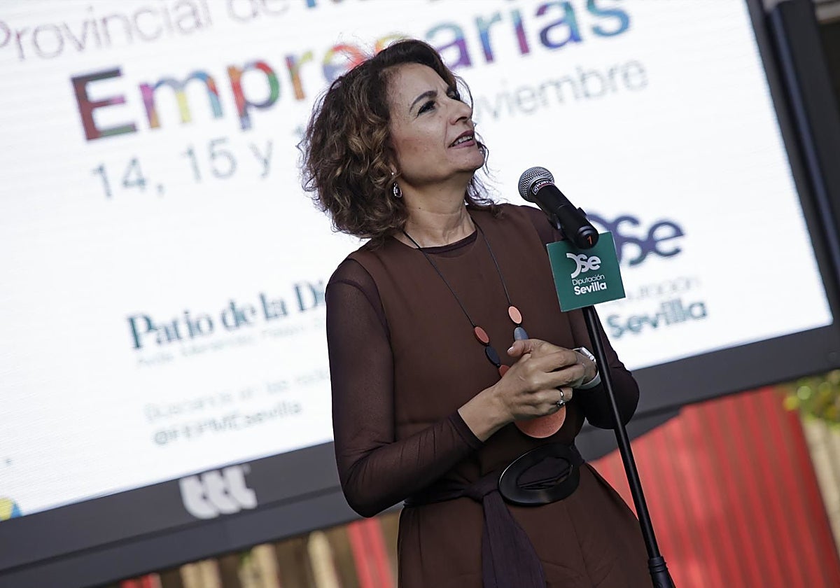 La ministra de Hacienda, María Jesús Montero