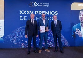 Raúl Masa, redactor de ABC, recibe el 'Premio Sostenibilidad Energética' de Enerclub