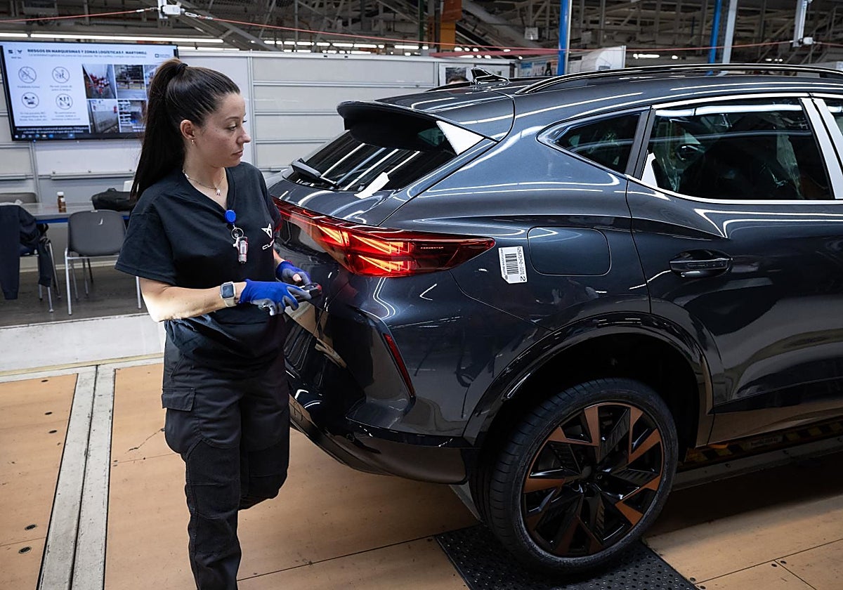 La planta de Seat en Martorell