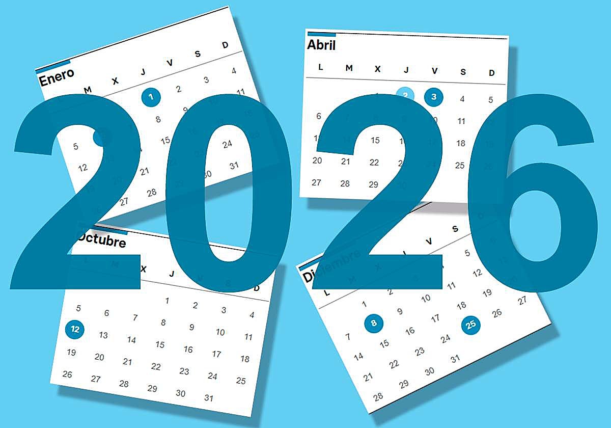 Calendario laboral 2026: días festivos por comunidad autónoma