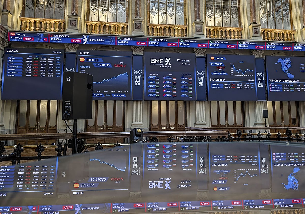 Las Bolsas se tiñen de rojo con el petróleo de nuevo casi en 100 dólares pese a la intervención de la AIE