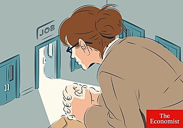 Las preocupaciones estadounidenses tienen forma de K, pero la economía se parece más a una barra invertida