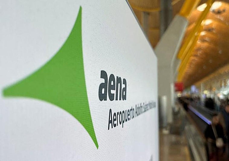 El logo de Aena