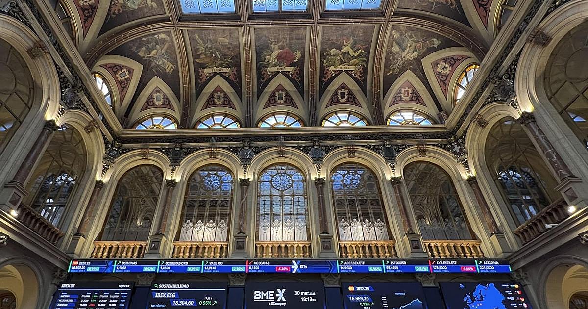 El Ibex se desploma un 7% en marzo por la guerra en Irán, la mayor caída en un mes desde 2022