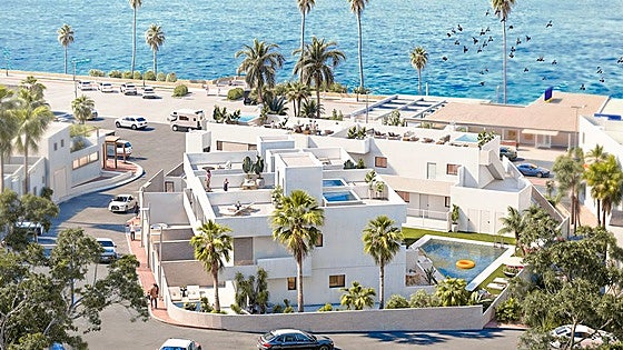 Francisco Bartolomé Flores Torres promueve el residencial Wave Mojácar, un exclusivo conjunto de viviendas en primera línea de playa en Mojácar Playa