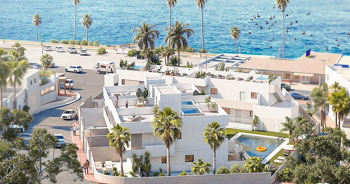 Francisco Bartolomé Flores Torres promueve el residencial Wave Mojácar, un exclusivo conjunto de viviendas en primera línea de playa en Mojácar Playa