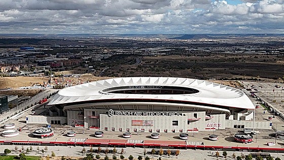La aerolínea sin vuelos que da nombre al estadio del Atlético de Madrid elige Barajas en su mapa inicial de destinos