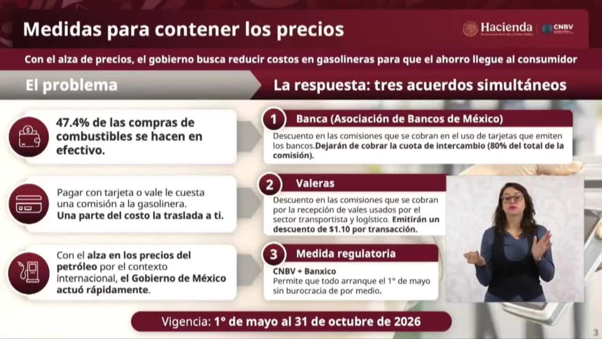 Gobierno de México reduce comisiones bancarias en gasolineras para ...