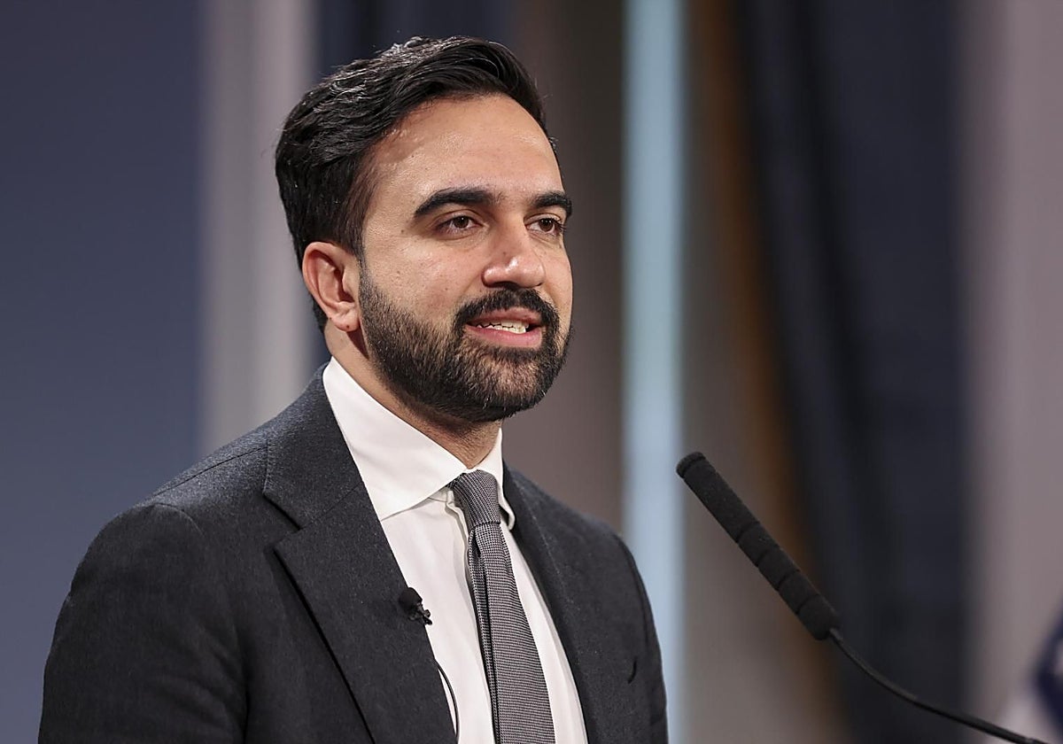 Zohran Mamdani, alcalde de Nueva York.