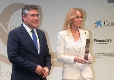 La patronal de la construcción reconoce a Esther Alcocer Koplowitz por su trayectoria profesional