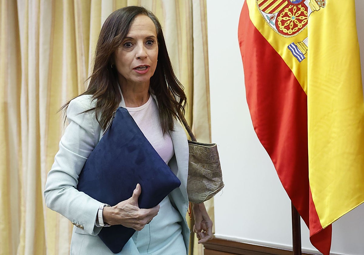 La presidenta de Red Eléctrica, Beatriz Corredor, en su última comparecencia en el Congreso por el apagón.