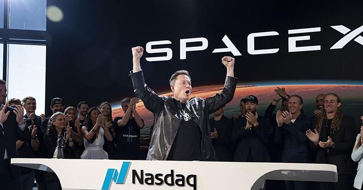 SpaceX marca un hito en los mercados con su debut bursátil