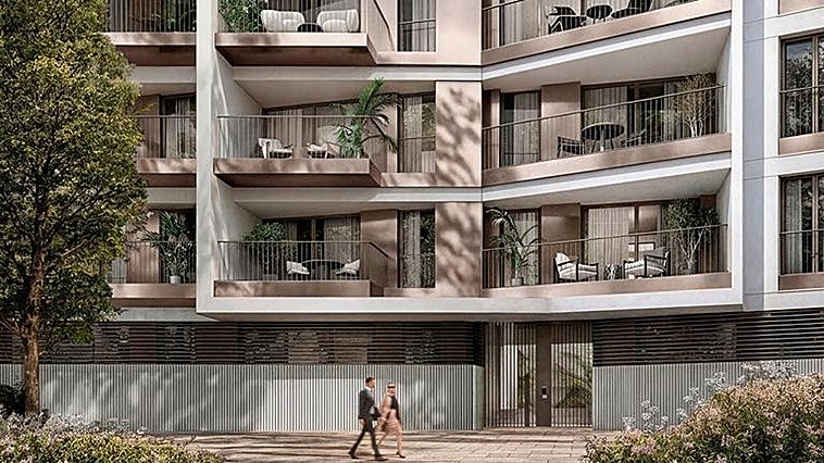 Este miércoles salen a la venta las 33 nuevas viviendas de ABU en la Fábrica de Vidrio: así son los nuevos pisos de lujo de Sevilla