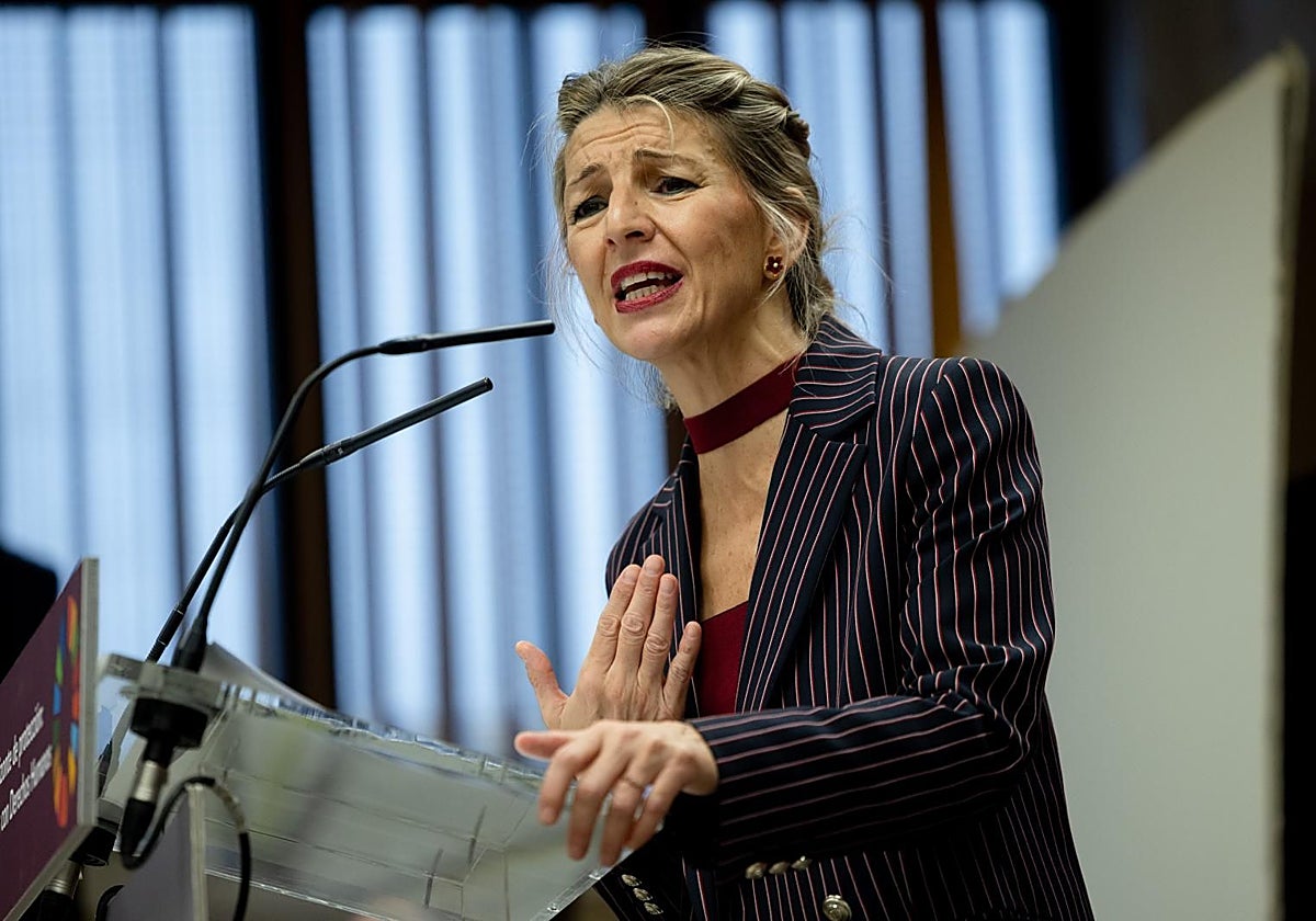 Yolanda Díaz prohibirá el despido de trabajadores que denuncien casos de corrupción en sus empresas