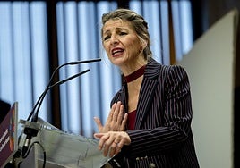 Yolanda Díaz prohibirá el despido de trabajadores que denuncien casos de corrupción en sus empresas