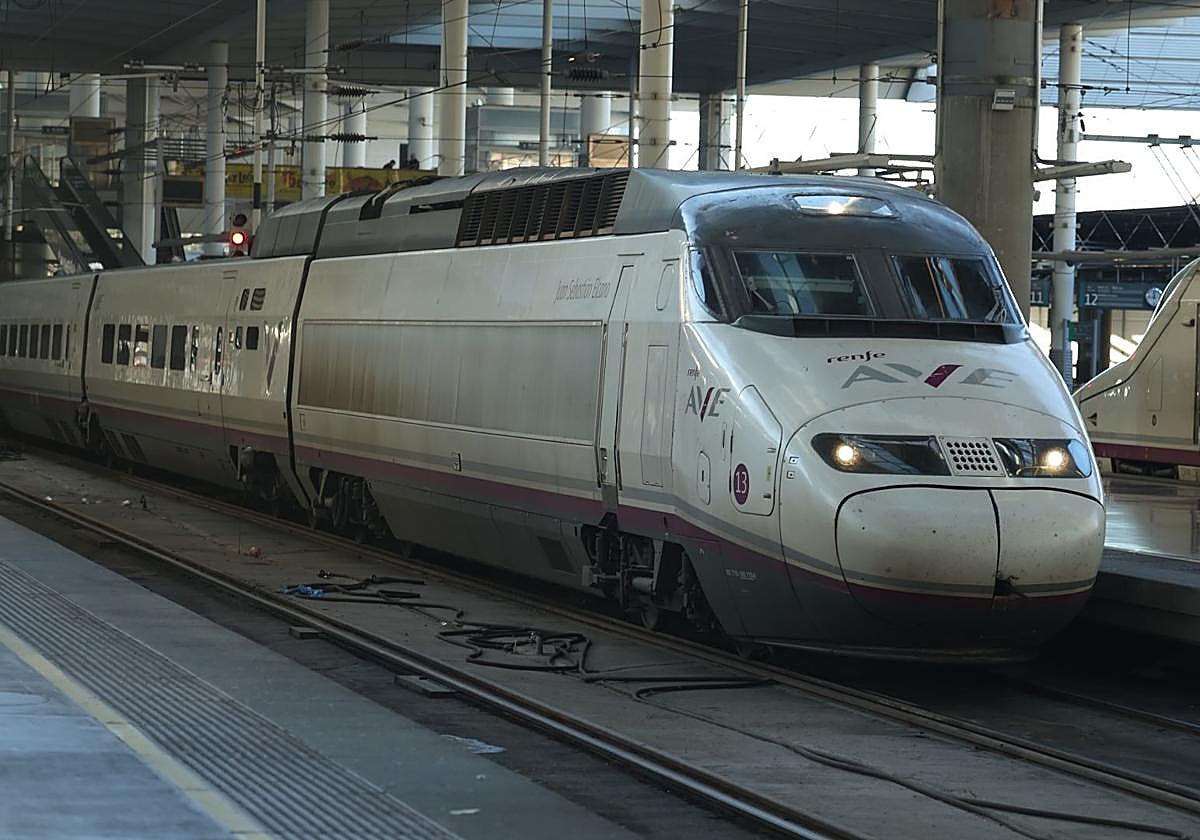 Tren de alta velocidad.