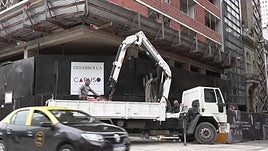 La actividad de la construcción en Argentina retrocedió un 4,1 % en junio.