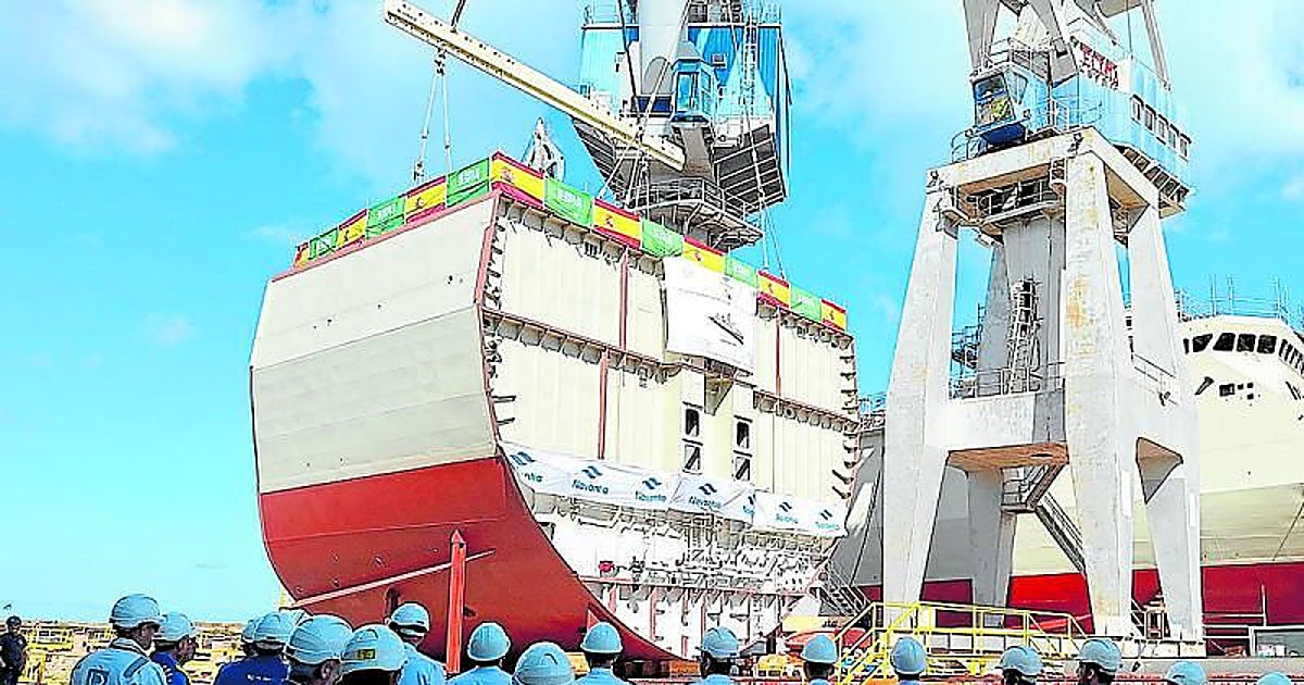 El Estado vuelve al rescate de Navantia con financiación récord de 600 millones de la SEPI