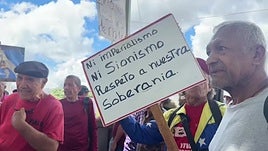 Chavistas rechazan presencia de EE.UU. en Venezuela y exigen liberación de Maduro