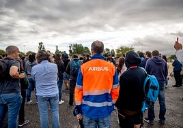 El sector aeroespacial andaluz clama por el final de la huelga en Airbus