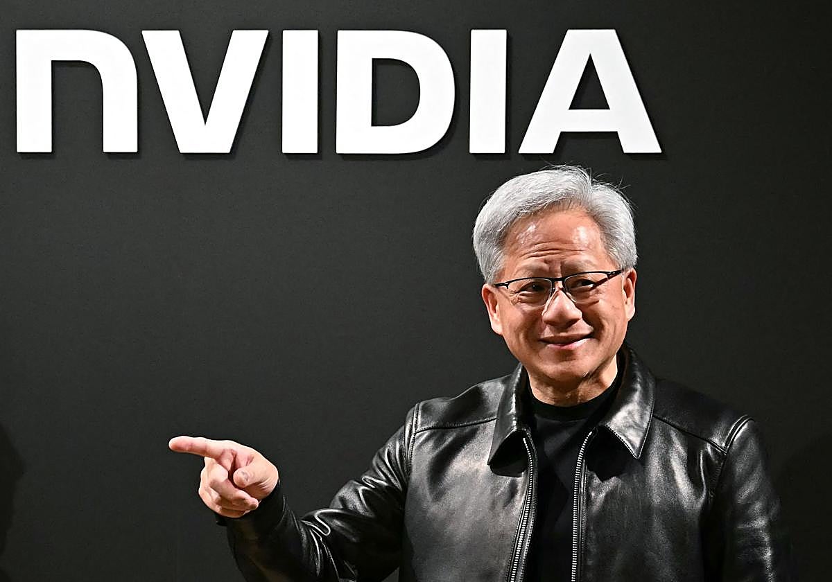 El CEO de Nvidia Jensen Huang.