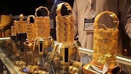 Feria de joyería de oro de fabricantes locales en Kabul