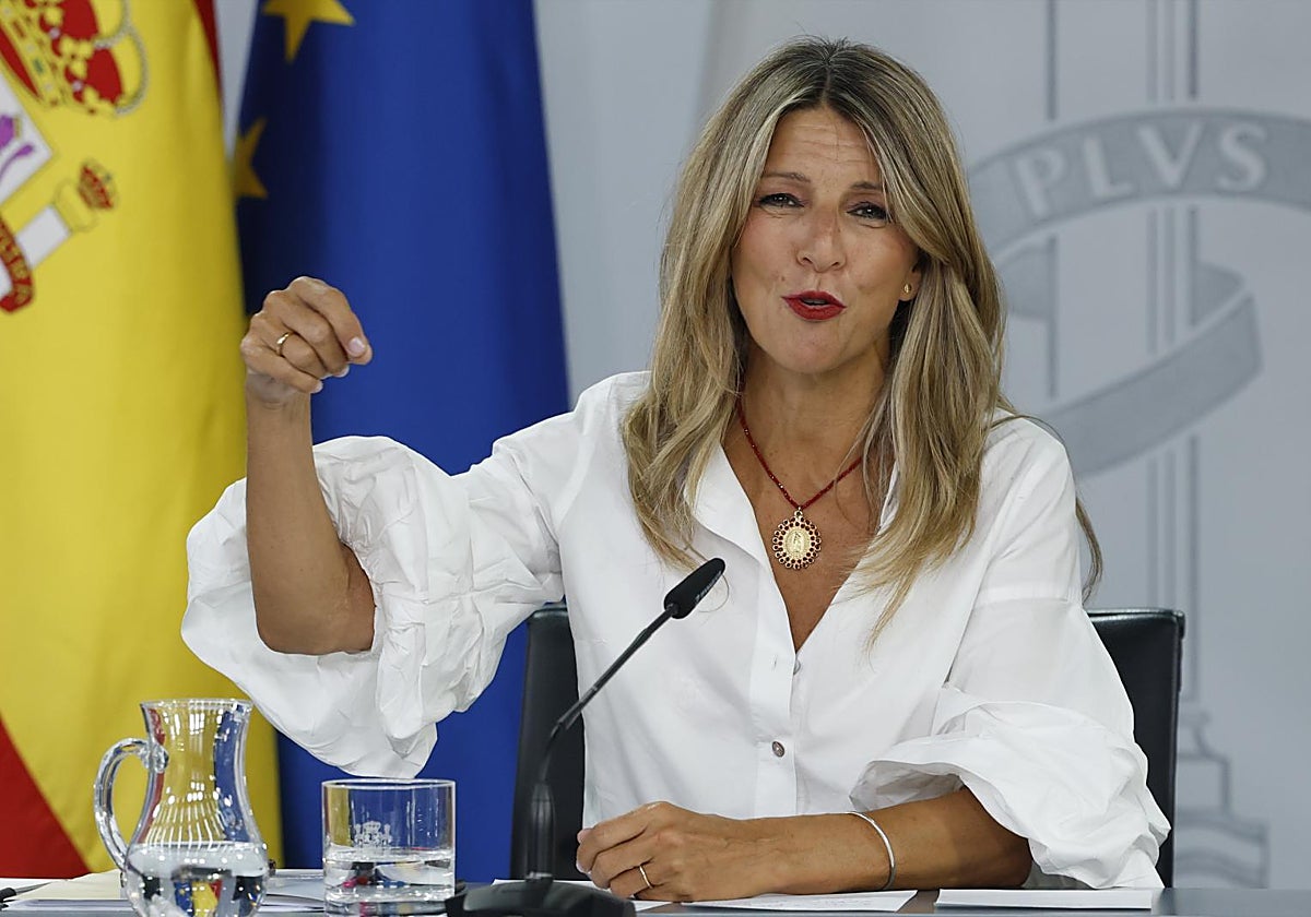 Yolanda Díaz busca un golpe de efecto ante la OIT con una subida del SMI del entorno del 5% 縮圖
