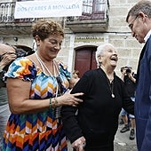 Feijóo vuelve a su pueblo: «Es mi principio y son mis principios: trabajo, esfuerzo y humildad»