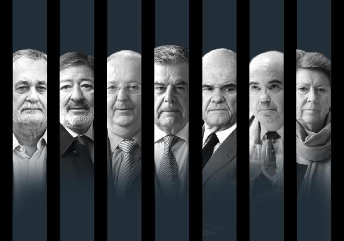 Todos los ex altos cargos del PSOE condenados por la malversación de los ERE están fuera de la prisión gracias al Constitucional
