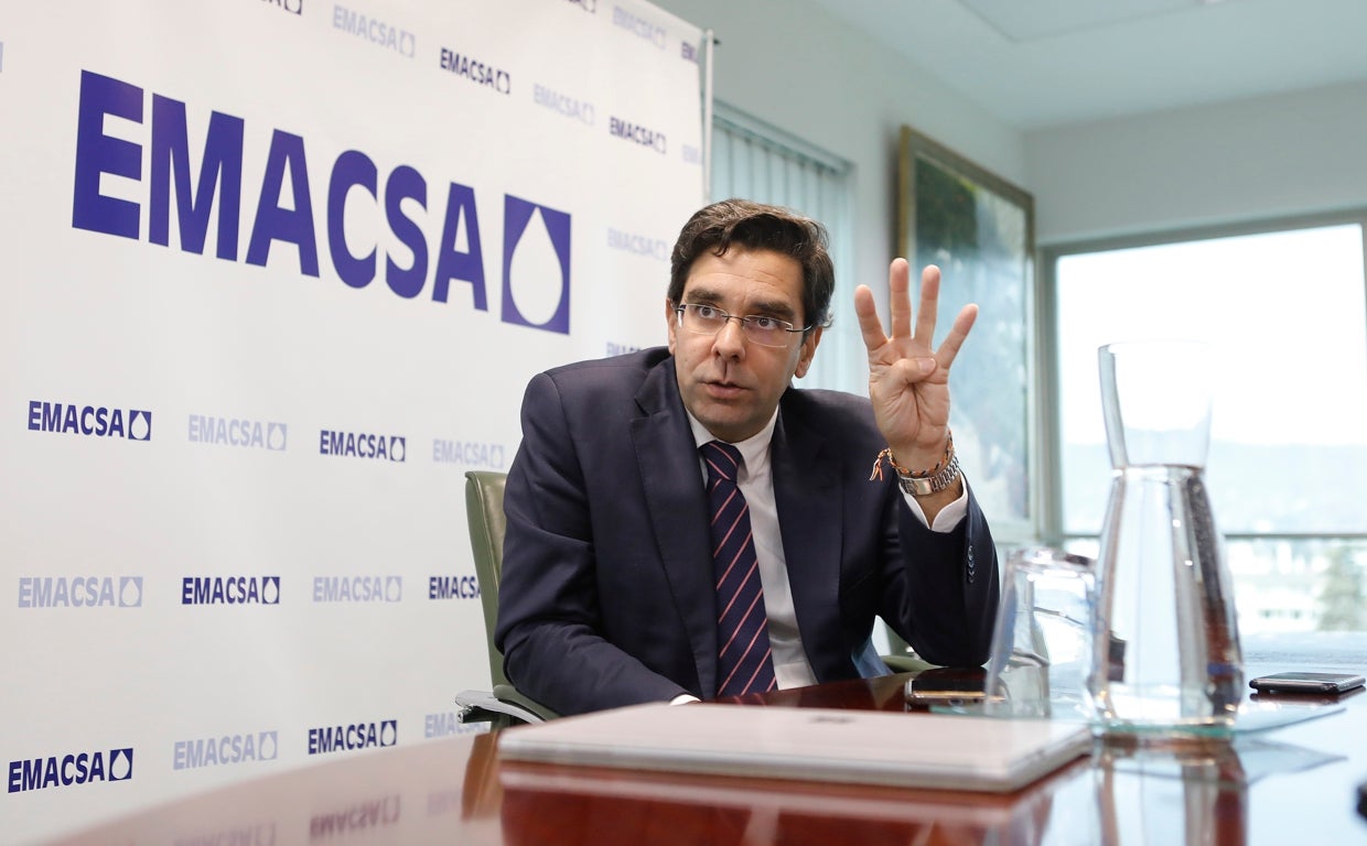 El presidente de Emacsa, Ramón Díaz-Castellanos