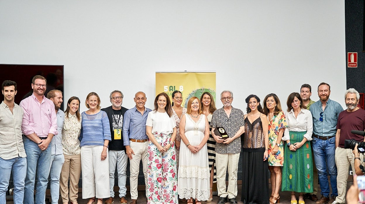 El premio al actor Roberto Quintana alza el telón la Feria de Teatro de Palma del Río