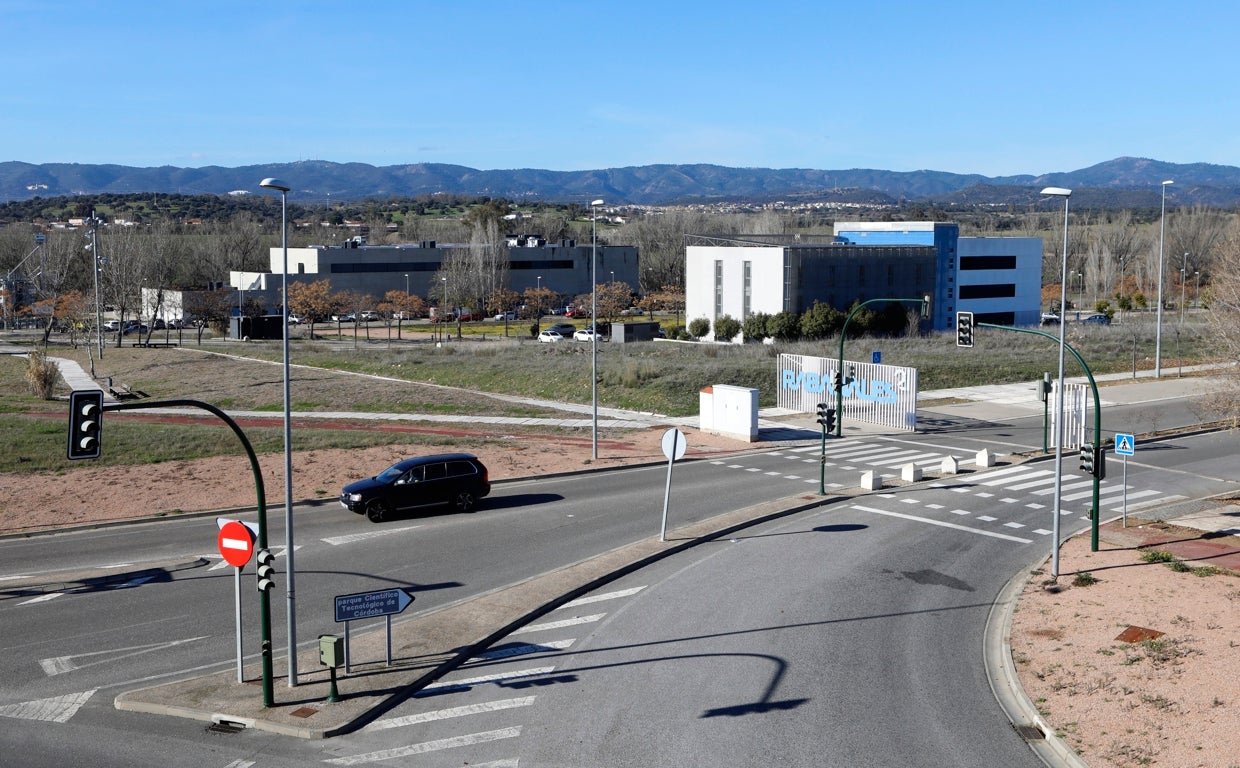 Accesos al parque tecnológico de Córdoba Rabanales 21